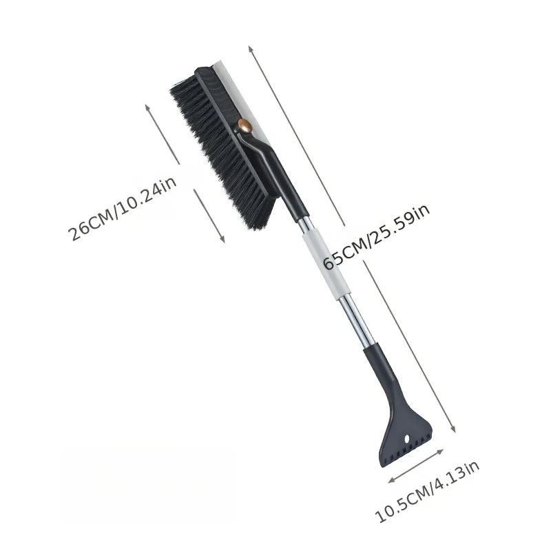 Grattoir à glace pour pare-brise de voiture, brise-glace, nettoyage rapide, brosse en verre, dissolvant de neige, outil de nettoyage de vitres automobiles, pelle à neige d'hiver