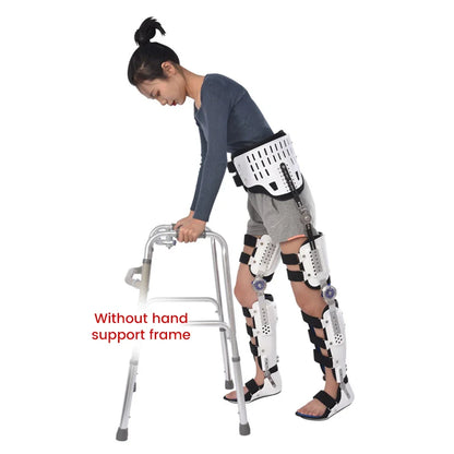 Adjustable Hip, Knee, Ankle, Foot Orthosis, Fixed Splint, Orthopedic Support for Leg, Hip, Thigh, Female Fracture, Lower Limb Paralysis