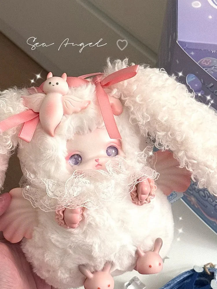 Boîte mystère Original Blind Box Loloan Ocean Series Pendentif mignon pour sac à dos Décoration de chambre Jouet Cadeau surprise d'anniversaire/de Noël