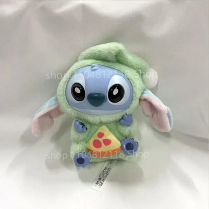 15CM New Stitch Eat Something Before Sleep Series Blind Box Plush Dolls Pendant Cute Doll Ornament Mystery Box Surprise Toy Gift