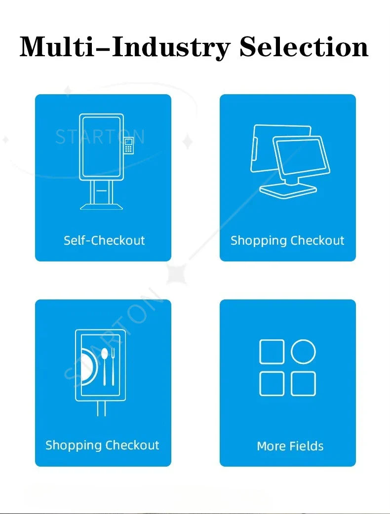 MASUNG MS-S11 système de commande de kiosque en libre-Service tout en un support de sol POS kiosques de commande de nourriture kiosque de paiement en libre-service