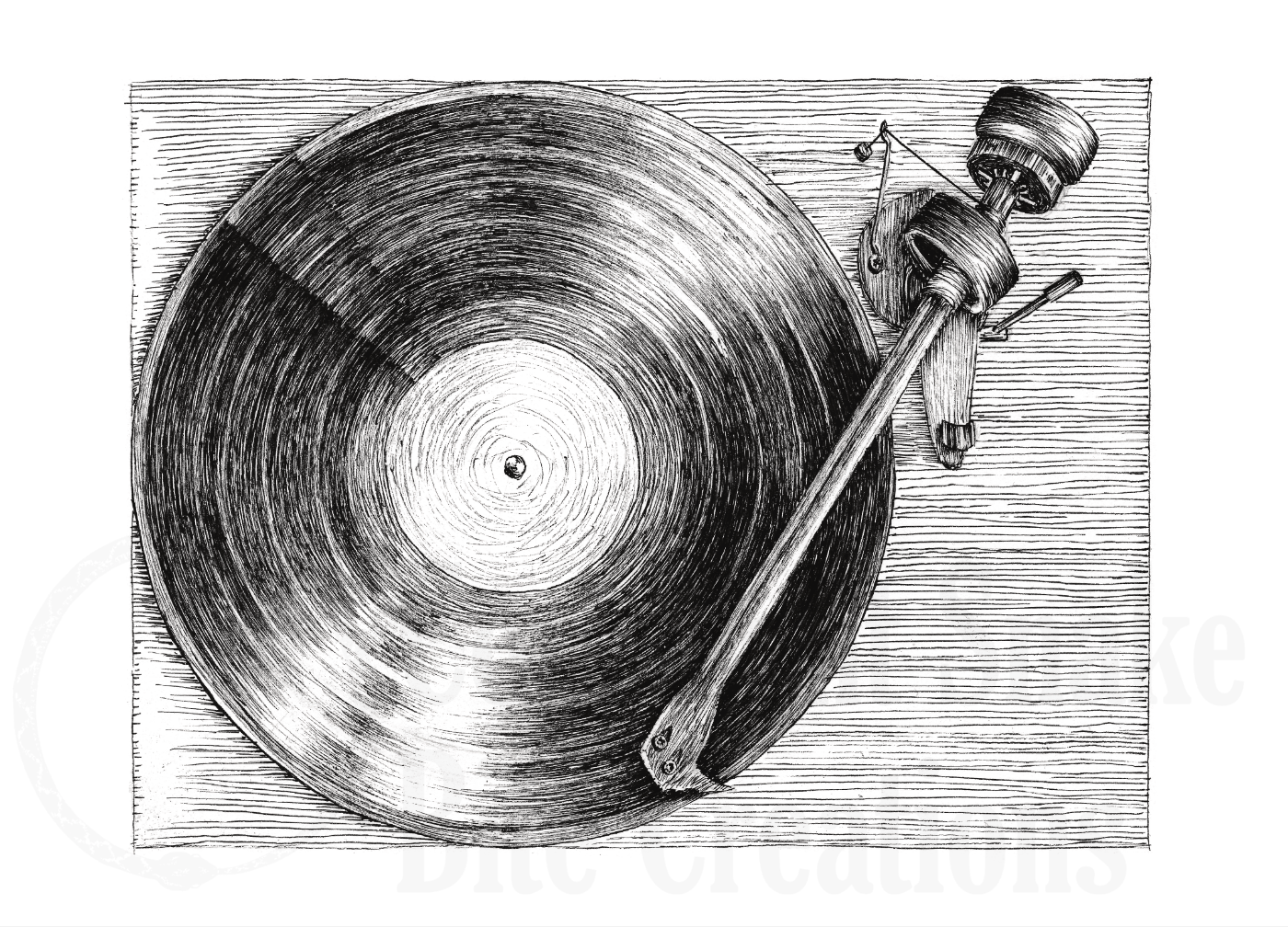 Turntable Card