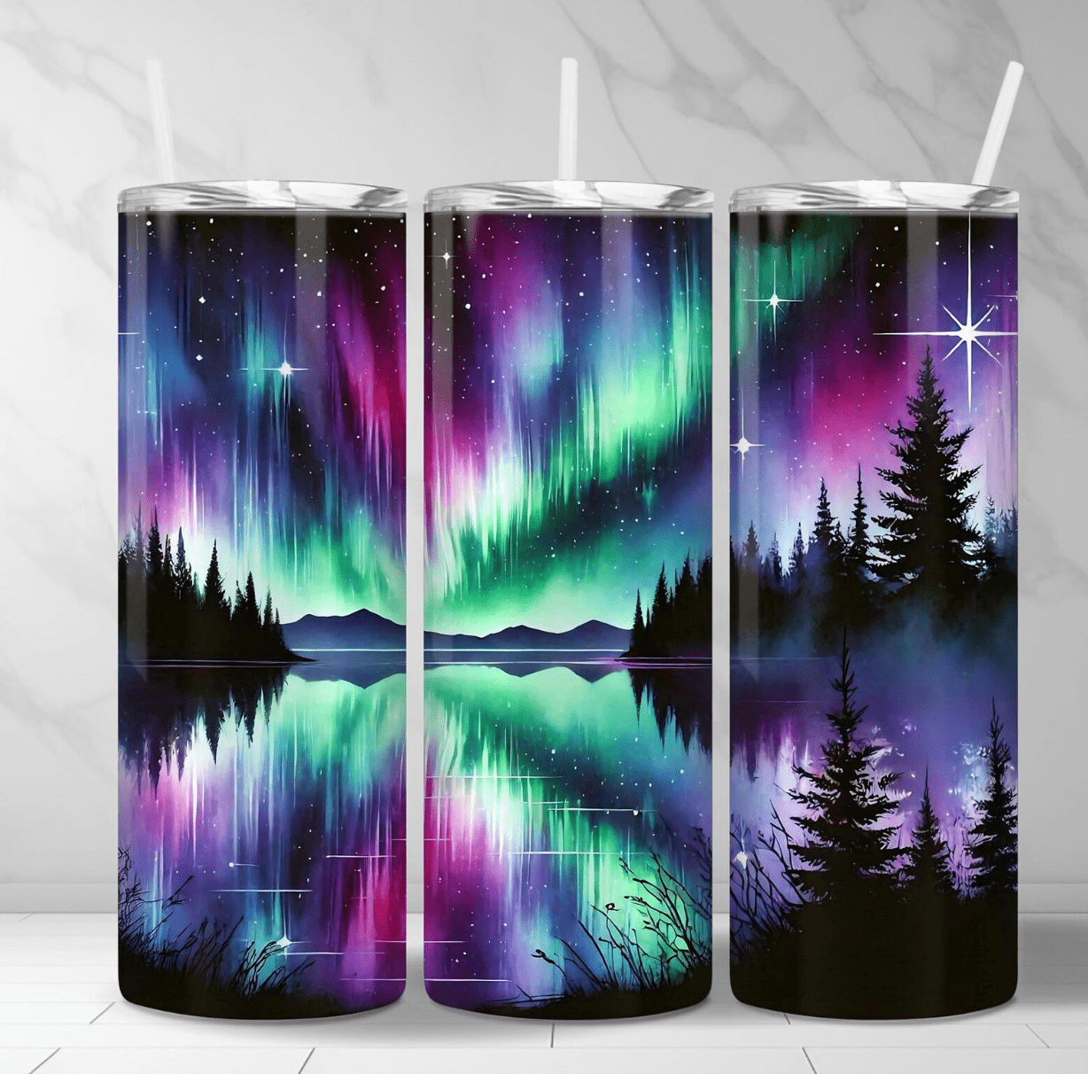 Northern Lights Tumbler