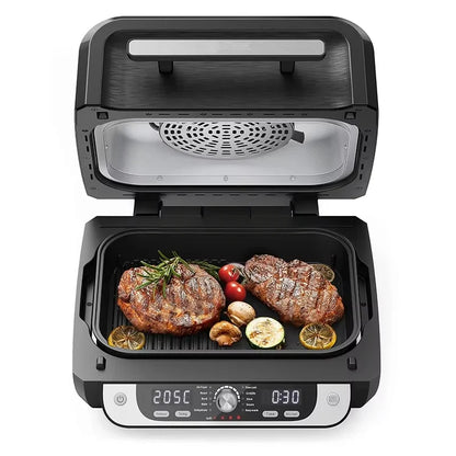 Indoor Air Fryer Grill Kitchen Appliances Party Cafe Home Non-oil Bake Air Crisp Roast Bake Broil Dehydrate Pizza Air Fryer