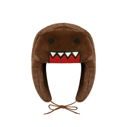 New Winter New Kuromi Spider Man Stitch Violent Bear Cartoon Hat Popular Man Women Cute Warm Ears Protection Hat New Year Gifts