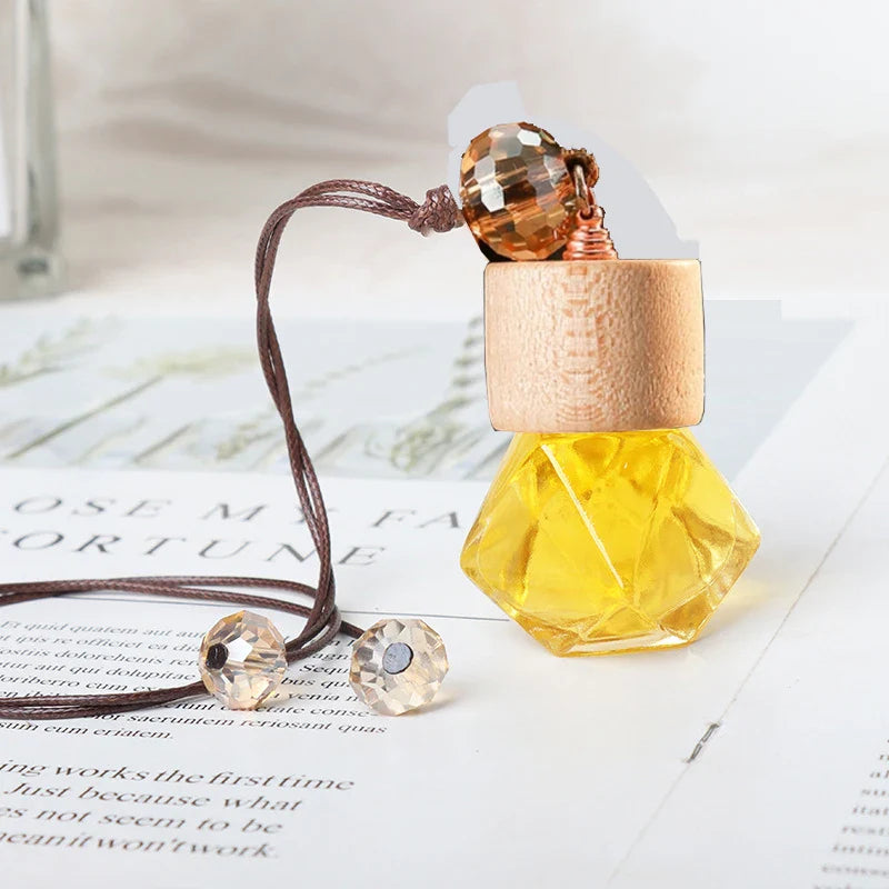 Car Air Freshener Hanging Car Perfume, Scented Car Diffuser for Vehicle Interior, Aromatic Car Fragrance Accessory