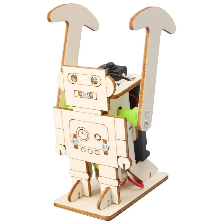Robot de marche à assembler, Science et technologie, petite production, Puzzle, expérience, matériaux de jouets