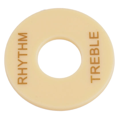Anneau de commutation de sélection de rythme/treble, pour guitare Gibson Les Paul, interrupteur à trois vitesses, plaque de protection, anneau de sélection de couleurs