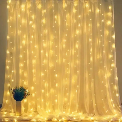 USB LED rideau chaîne lumières avec télécommande chambre vacances mariage anniversaire noël décor LED fée guirlande lampe