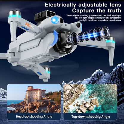 Nouveau Mini Drone caméra HD télécommande avec écran Intelligent évitement d'obstacles moteur sans brosse quadrirotor Dron jouets AE5Pro