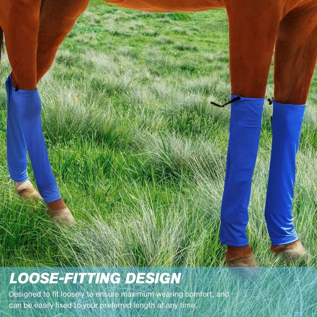 Equestrian supplies, horse leg covers, mosquito and insect proof covers, horse leg straps, horse leg socks, horse leg guards, fo