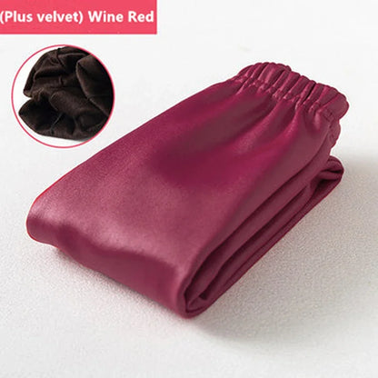 Leggings en cuir PU pour enfants, pantalons crayon décontractés, monochromes, chauds, FJGirl, mignons, tout-petits, enfants, filles, automne, hiver