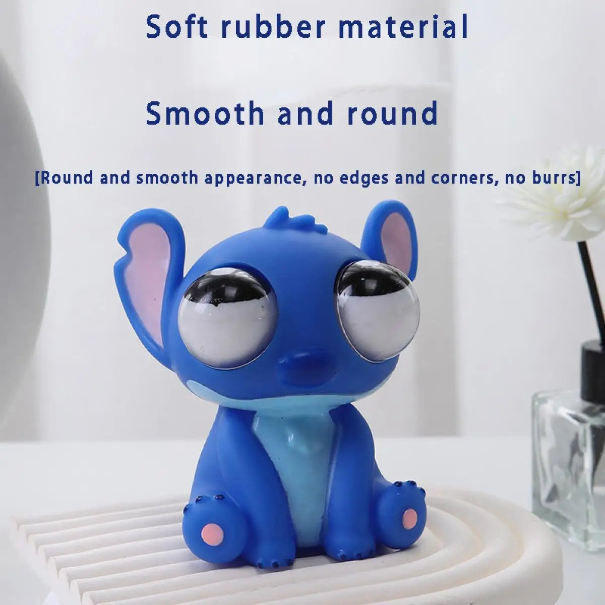 New Stitch Squishy Stress Relief Toy Pop Out Eye Funny Fidget Sensory Toy for Adults Kids Anxiety Relief Desk Decor Funny Gift