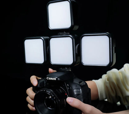 Anneau lumineux Led avec trépied, Rechargeable, pour Selfie, lampe pour prise de vue Photo, accessoires pour téléphone portable