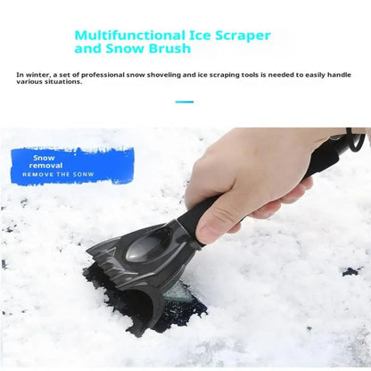 Grattoir à glace polyvalent pour voitures, déneigement de pare-brise et de porte, outil de nettoyage du gel pour l'hiver, accessoires de nettoyage automobile