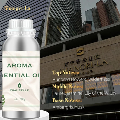 500ML Hotel Aromatic Oils Home Fragrance Electric Air Freshener Aromatherapy Pure Natural Aroma Diffuser Essential Oils