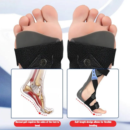 Correction de l'hémiplégie des accidents vasculaires cérébrales et de la Fixation de l'articulation de la cheville avec dispositif d'orthèse de chute de pied pour la Correction de Valgus d'inversion