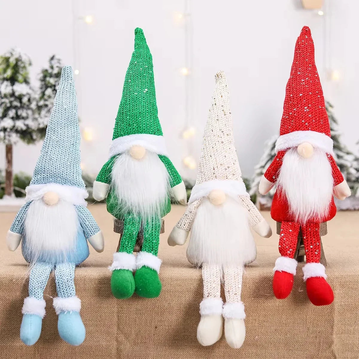 Faceless Christmas Decorations for Home, Christmas Tree Ornament, Merry Butter, New Year Gifts, 2024, 2025