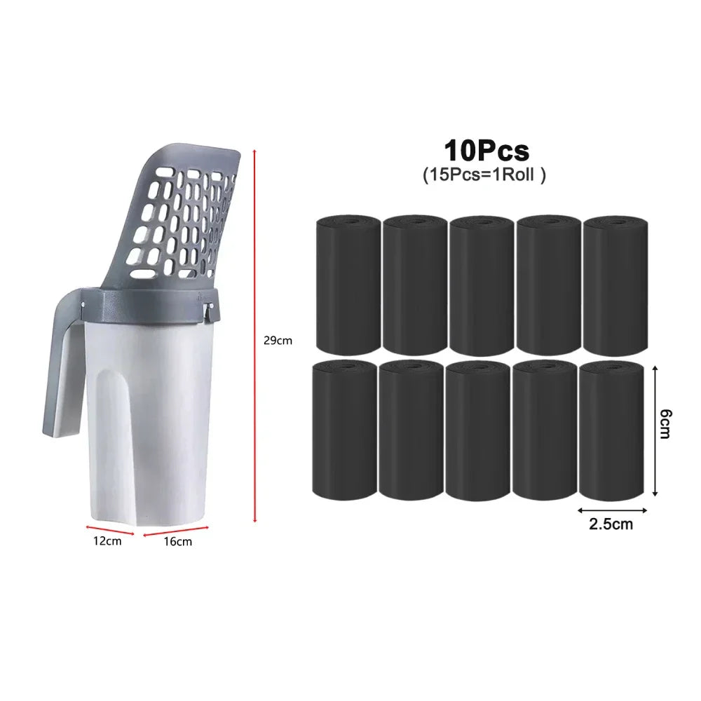 Pelle à litière pour chat, fournitures de remplacement, outil de nettoyage réutilisable pour animaux de compagnie, nettoyeur de déchets de toilettes pour chat, bac à litière spécial