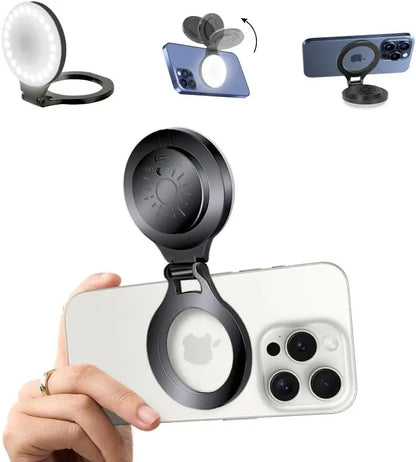 Lampe LED magnétique de poche pour Selfie, pour IPhone, IPad, téléphone portable, ordinateur portable, remplissage Flash, vidéo, Photo, lampe de photographie