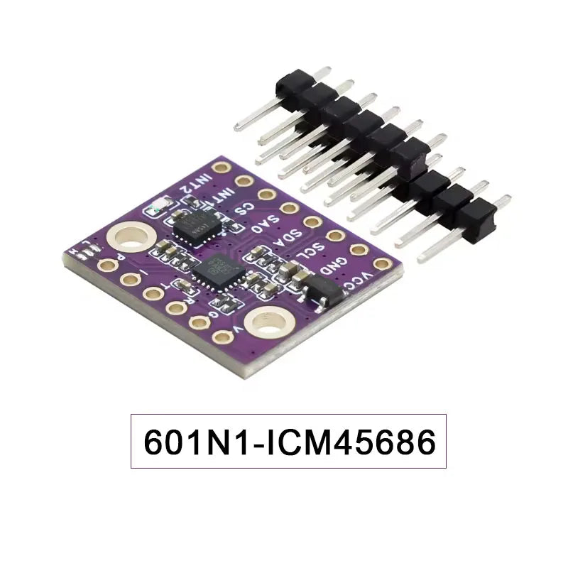 GY-601N1 601N1-ICM42688 ICM- 45686 ICM-BMI323 601N1-ICM 45686 601N1 6DOF Module de capteur d'accélération et de Gyroscope 6 axes
