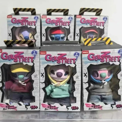 Stitch Gen Z Street Series Boîte Mystère Vinyle Poupées Mode Mignonnes Cadeaux d'Anniversaire