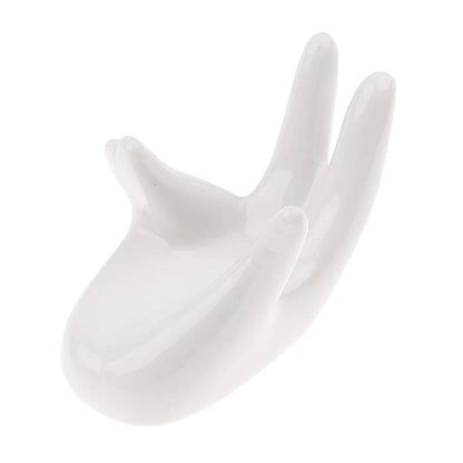 Accessoires d'affichage Ocarina, support de Base en céramique, collecteur en forme de main pour flûte Ocarina, Instrument de musique, décoration de la maison