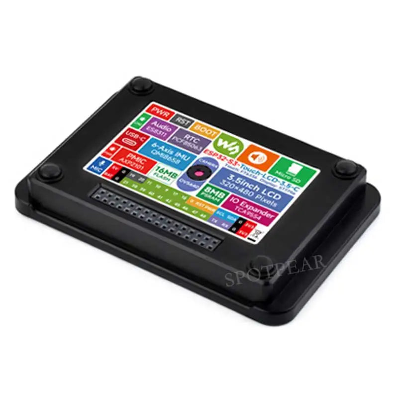 ESP32-S3 Development Board 3.5inch LCD Touch Screen Display  N16R8  AI Voice Chat Robot BOX 6-Axis /Camera /SD