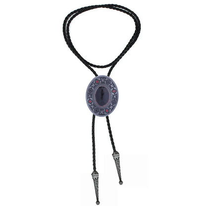 Cravate Totem Indien, Style Rétro Cirboy Occidental