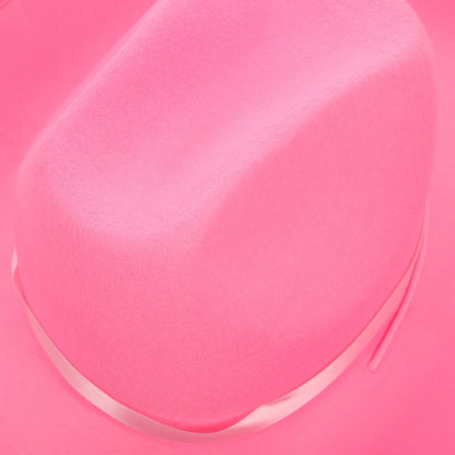 Pink Cowboy Hat Fashion Has Women's Cowgirl Girls Western Outfit Hats for Halloween Costumes Adults Accessories
