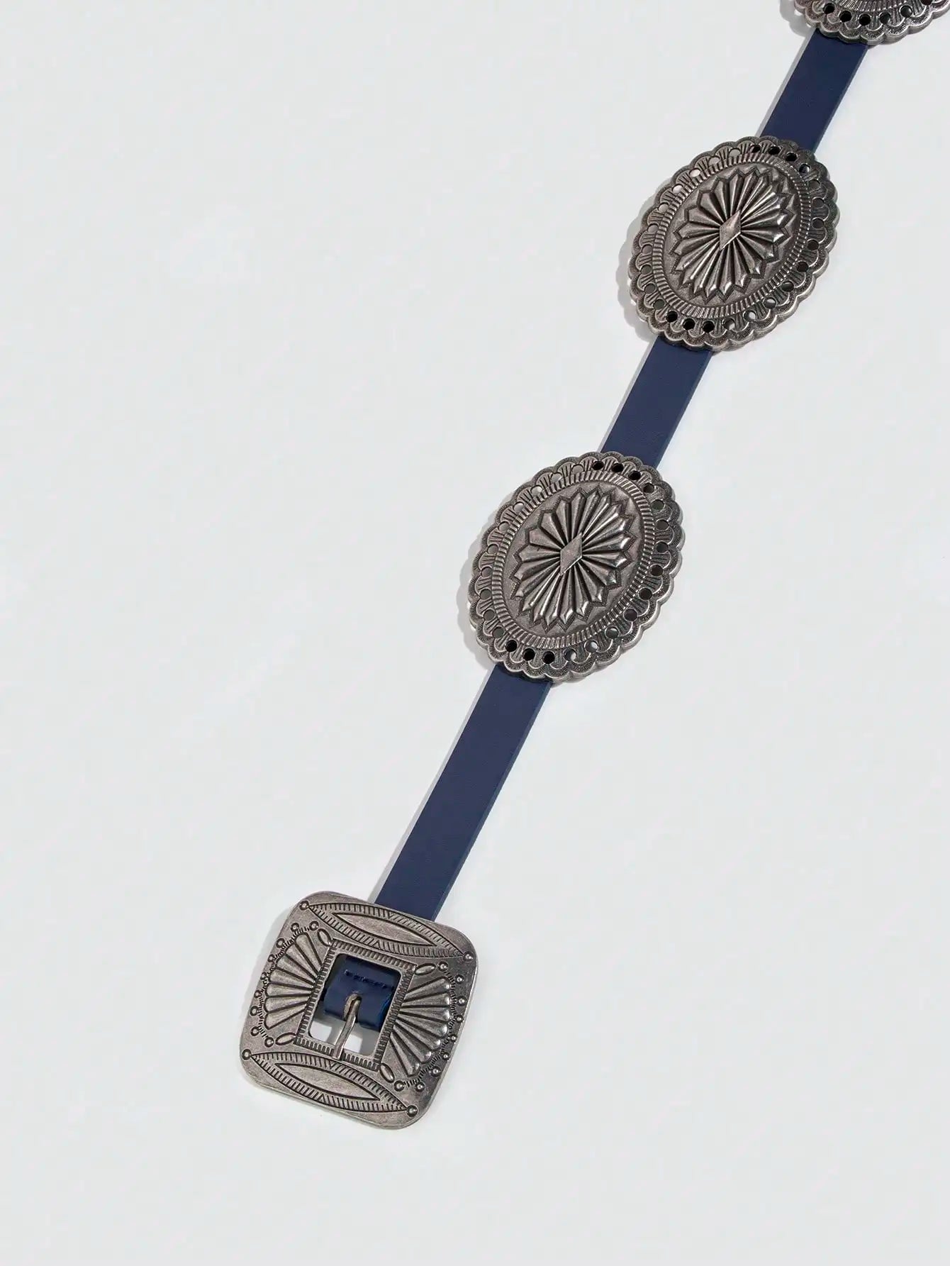 Ceinture robuste en métal sculpté pour femmes, 1 pièce, Style Punk, accessoire Cowboy Cowgirl, Boho