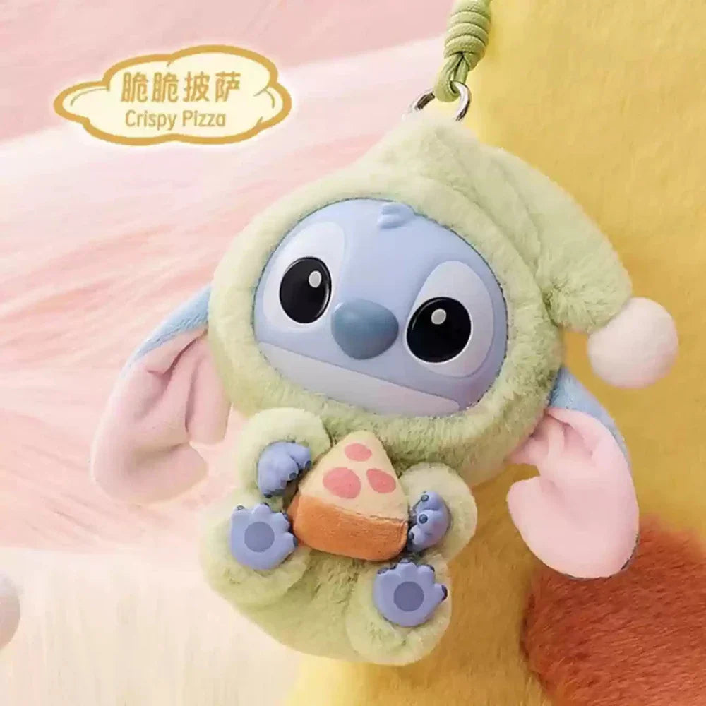 Stitch Eat Some Thing Before Sleep Series Vinyl Blind Box Bag Plush Pendant Cute Doll Mystery Box Toy Adult Gift