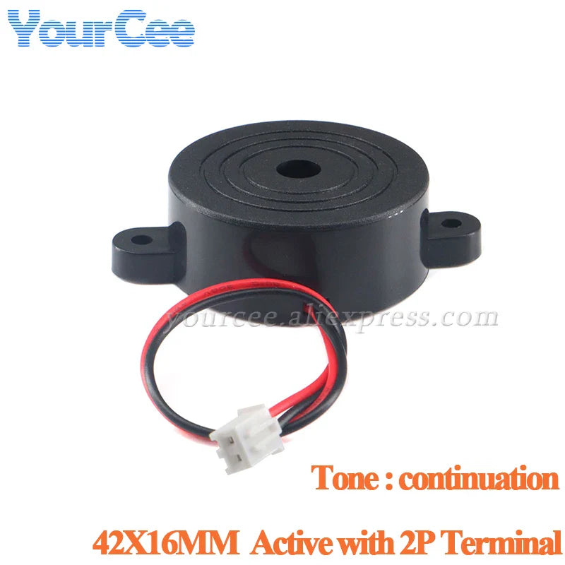 SFM-27 SHD4216 alarme sonore électronique alarme sonore continue/intermittent DC 3-24 V 12 V décibel élevé pour Arduino voiture Van