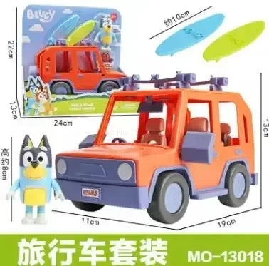 Muse Moose Bluey Famille Jouet Bluey Et Amis Bingo Bandit Poupée Ornements De Poupée Cadeau D'anniversaire Pour Enfants Jouet Maison De Jeu Ornements