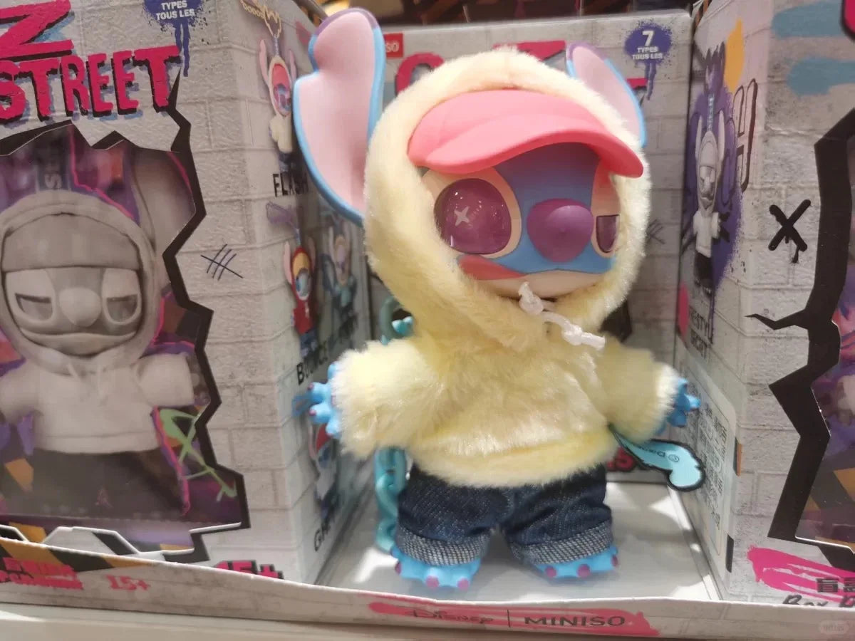 Stitch Gen Z Street Series Boîte Mystère Vinyle Poupées Mode Mignonnes Cadeaux d'Anniversaire