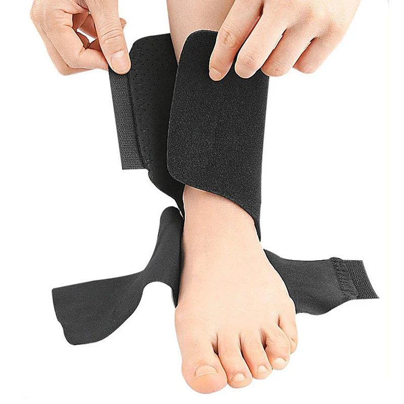 Orthèse de pied tombant réglable, entorse de la cheville gauche ou droite, stabilisateur, protection du pied pour correction d'hémiplégie, rééducation
