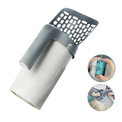 BAAG-pelle à litière pour chat, pour filtre pour animaux de compagnie, toilettes propres, cueilleur de déchets, fournitures pour chats, accessoire, bac à litière pour chat, autonettoyant
