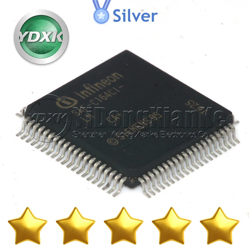 SAF-C164CI-LM QFP80 Composants Électroniques SAB-C1610-LM SAB-C161K-LM SAK-C164CI-8EM SB80L188EB16 SC14480 Nouveau Original SII141CT80