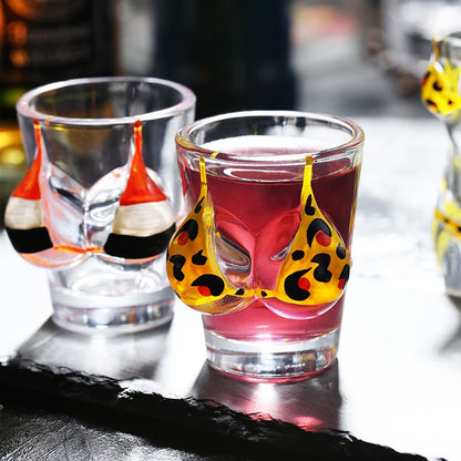 Sexy Body Bikini Shot Glass Cup Creative Crystal Wine Cup Liquor Whisky Vodka Beer Cup for Party Bar Halloween Gifts