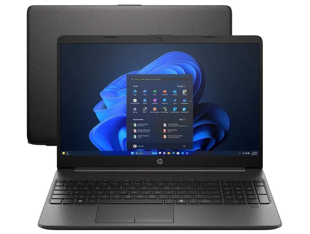 Notebook HP 256R G9 Intel Core i3 1315U 8GB 256GB 15,6 ”Windows 11 Intel UHD Graphics BQ9K8AT # AK4