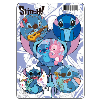 Stitch Lilo & Stitch Badge DIY Décoratif Étain 44mm ACG Articles Doux Bouton Épingles Icône Broche Revers Sac À Dos Badge Accessoires