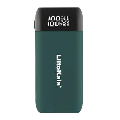 LiitoKala Lii-MP2 Portable Power Battery Charger LCD USB Type-C Input for 18700 20700 21700 18650 Batteries