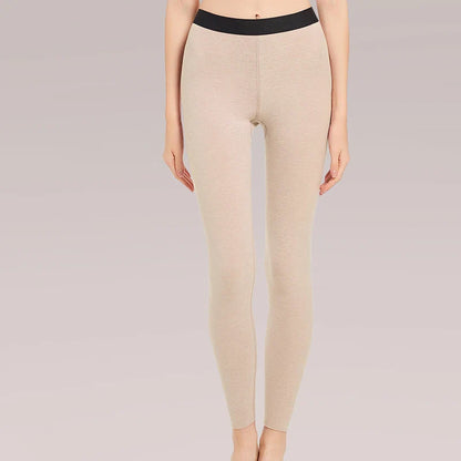 2 pièces et caleçons longs épais pour femmes, vêtements attillés, chaleur sans couture pour l'automne et la victoire