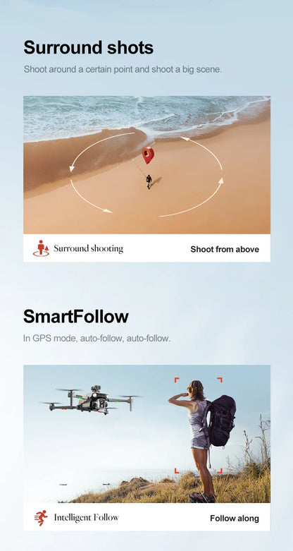 Nouveau K19MAX GPS Drone pêche Air lancer 5G 4.5 écran 360 ° Évitement d'obstacles laser FPV HD caméra professionnelle Dron quadrirotor