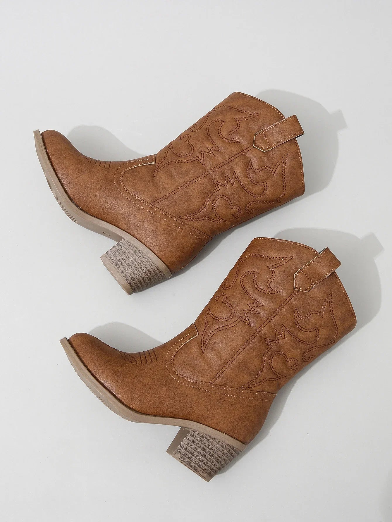 Classic Western Knee High Boots for Girls Premium Quality Slip-on Cowboy Long Booties Kids Autumn Heeled Point Botas Kids Shoes
