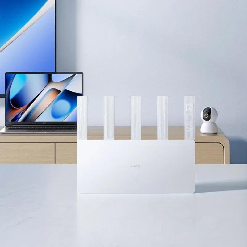 NOUVEAU routeur Xiaomi BE5000 Wi-Fi 7 2,4/5 GHz double fréquence Mesh Port réseau haute vitesse 2,5 G IPTV amplificateur de signal Mi Home