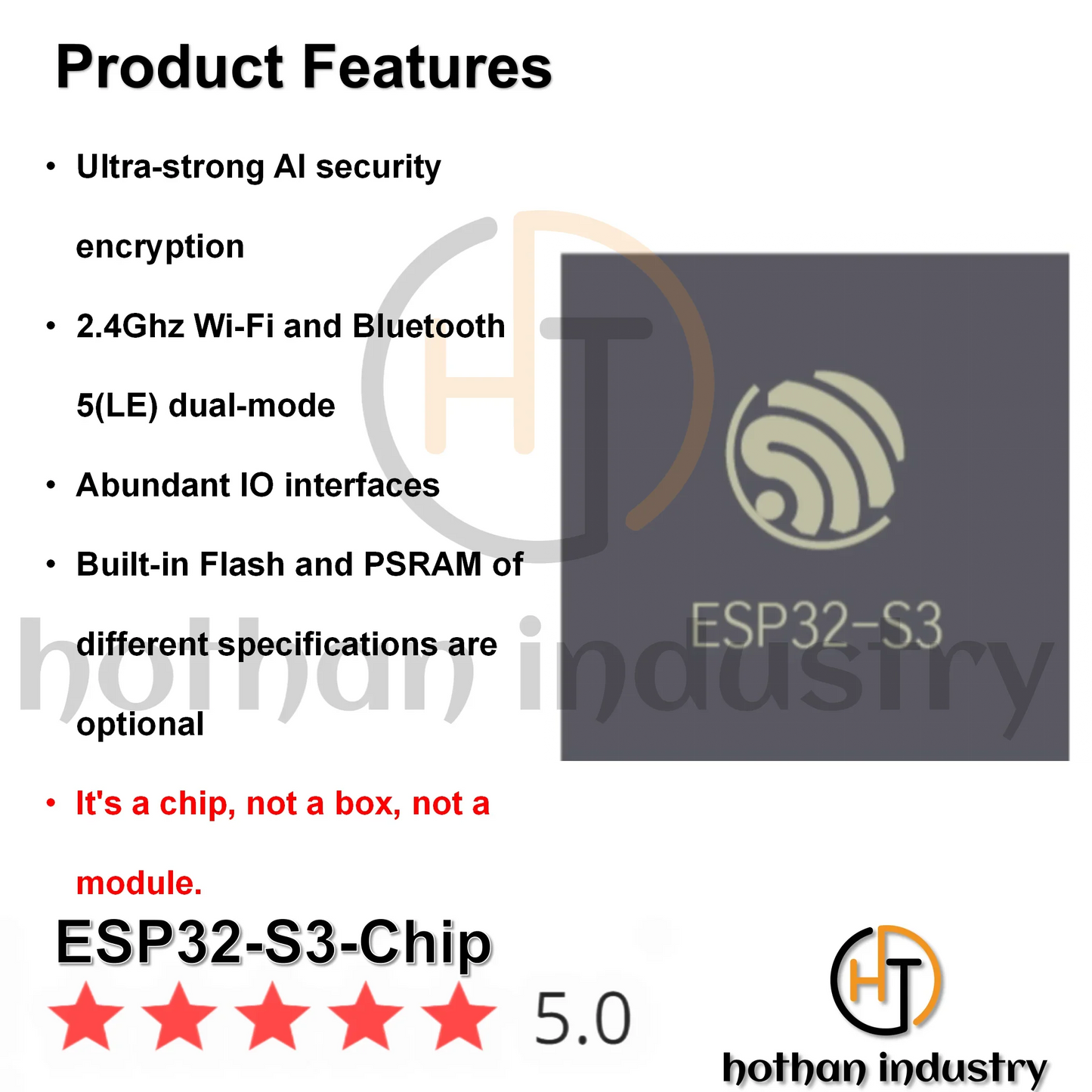(1PC) 100% NOUVEAU ESP32-S3-BOX-3 ESP32-S3-BOX-3B AIOT Module de Kit de Développement d'Application 2.4 GHz Wi-Fi + Bluetooth 5