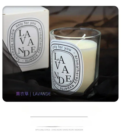 Bougie parfumée transparente romantique, cadeau pour invités, bougies aromatiques parfumées, bougies de mariage, pot à bougies