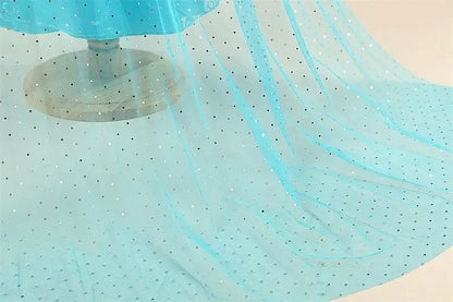 Elsa Costume for Girls 2024 Carnival Party Snow Queen Luxury Cosplay Costume Birthday Party Outfit Elsa Princess 3-10Y Kid Dress