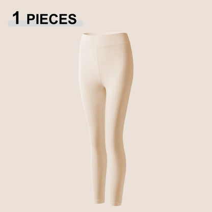 Women's Winter Thermal Underwear, Seamless, Ultra-thin, Single Layer, Shaping, Long Johns, Sexy Ladies Lingerie, L-XL
